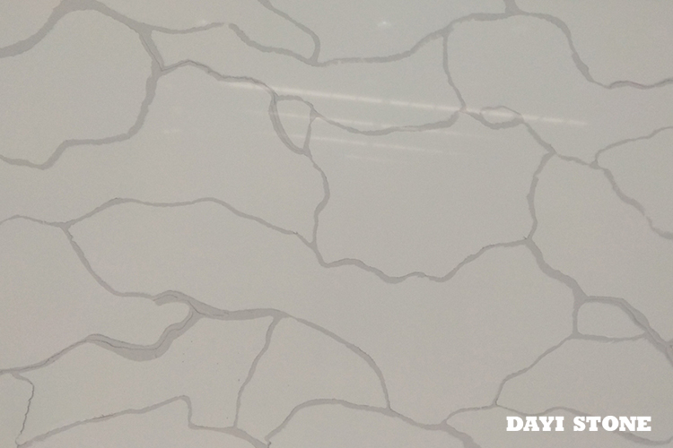 Calacatta Santa White Quartz - Dayi Stone